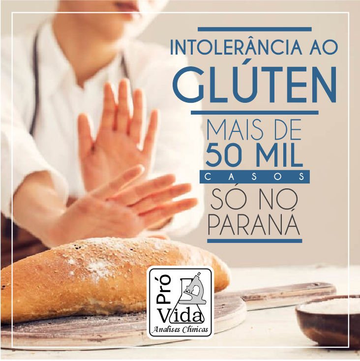 Intolerância a Glúten Pró Vida Laboratório Intolerância a Glúten Pró Vida Laboratório